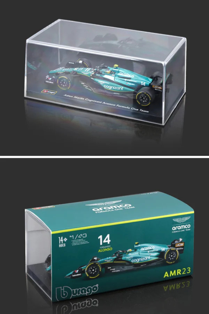 Miniatura F1 Aston Martin AMR-14 - 1:43 (13 cm)