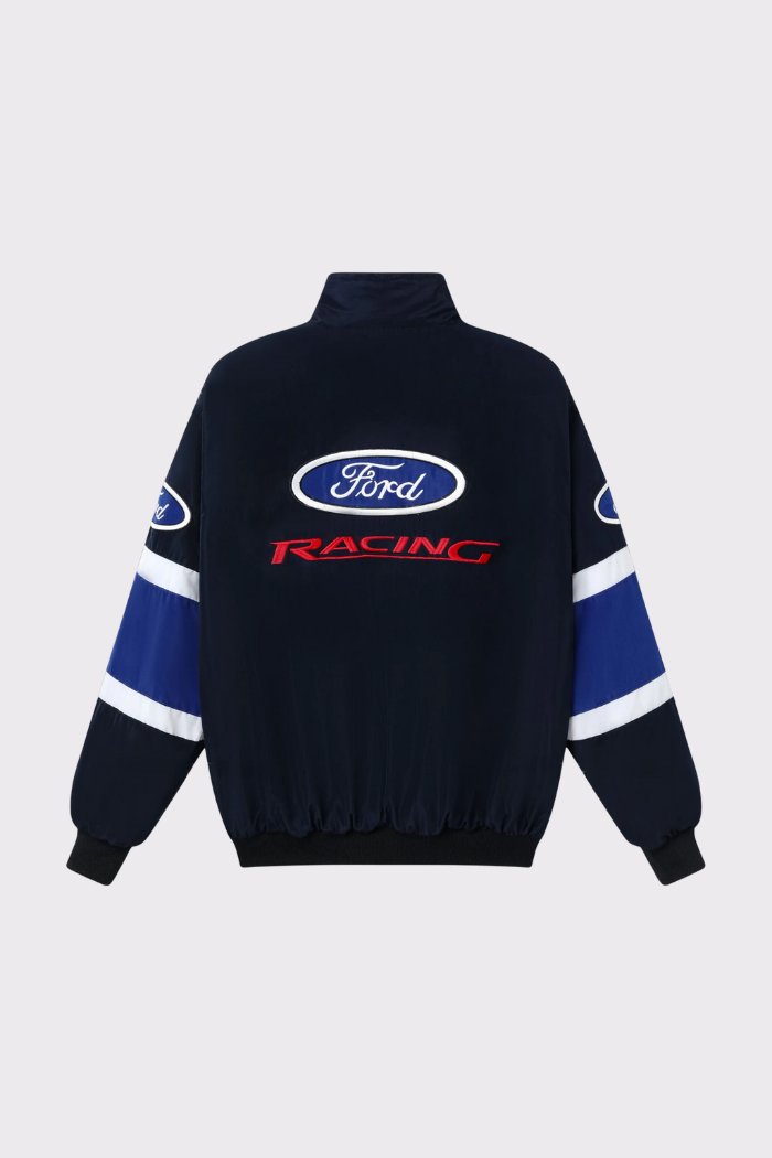 Jaqueta AutoSport Vintage Edição Ford Racing - Unissex