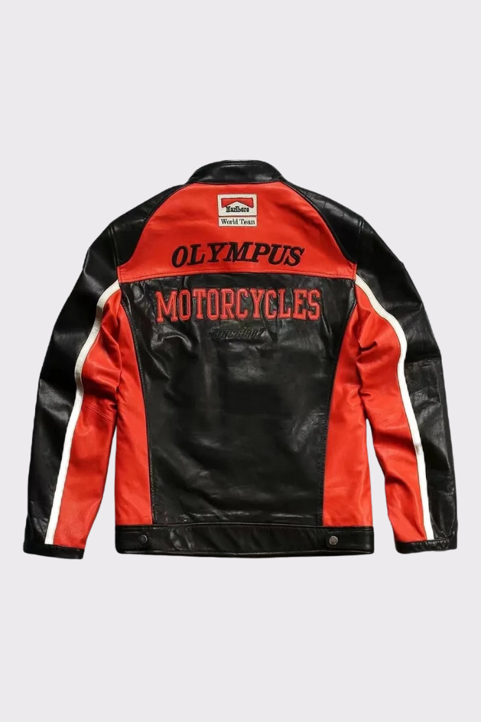 Jaqueta Motoqueiro de Couro Edição Scuderia - Limitada