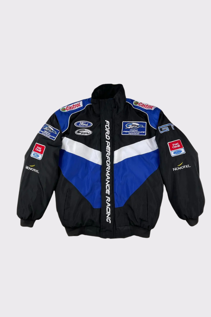 Jaqueta MotorSport Vintage Edição Ford Performance Racing - Unissex