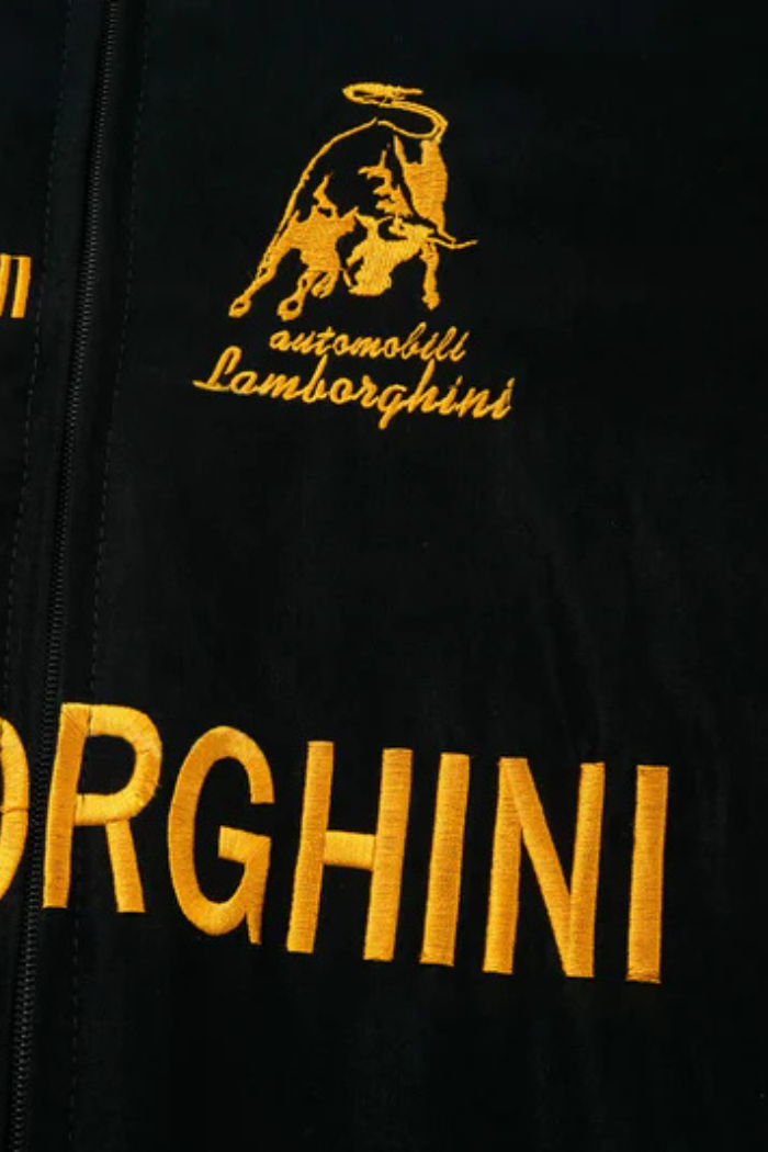Jaqueta Vintage Motorsport Edição Lambo Automobili - Unissex