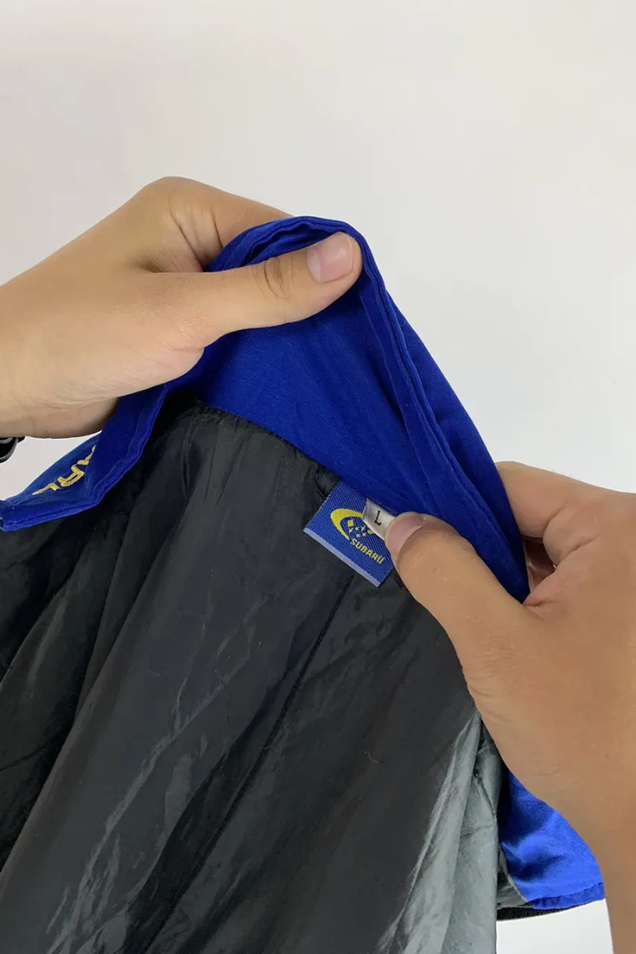 Jaqueta Vintage Rally World Edição Subaru Blue 90's - Unissex