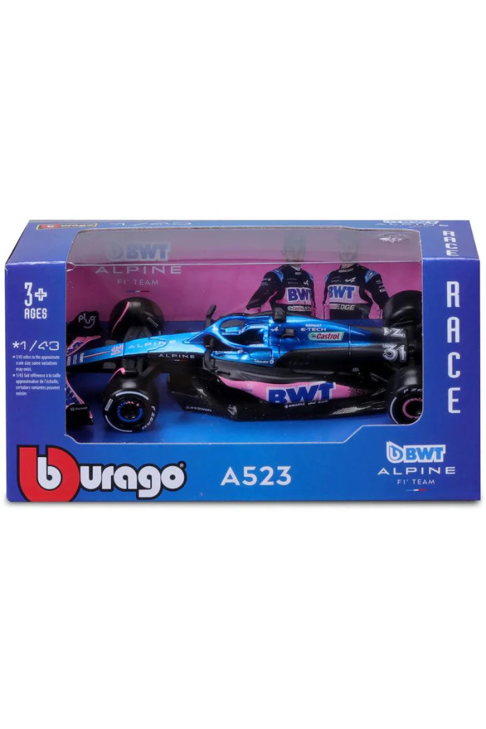 Miniatura F1 Alpine A-523 - 1:43 (13 cm)